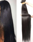 Brazilian Virgin Hair Weft Straight ivyfreehair