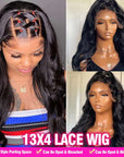 HD Lace Front Human Hair Wig Body Wave ivyfreehair