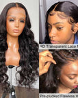 HD Lace Front Human Hair Wig Deep Wave ivyfreehair