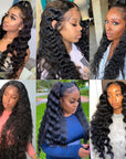 HD Lace Front Human Hair Wig Deep Wave ivyfreehair