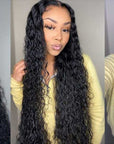 HD Lace Front Human Hair Wig Kinky Curly 150% ivyfreehair