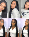 HD Lace Front Human Hair Wig Straight ivyfreehair