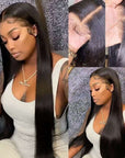 HD Lace Front Human Hair Wig Straight ivyfreehair