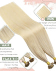 Indian Remy Flat Tip Hair Extension ivyfreehair