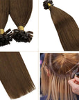 Indian Remy Nail Tip Hair Extension ivyfreehair