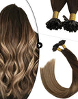 Indian Remy Nail Tip Hair Extension ivyfreehair